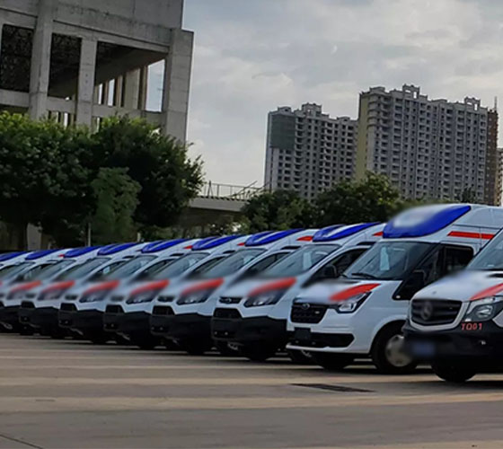 长武县服务车队展示